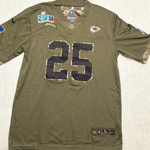 Kansas City Chiefs Clyde Edwards-Helaire Camo Jersey